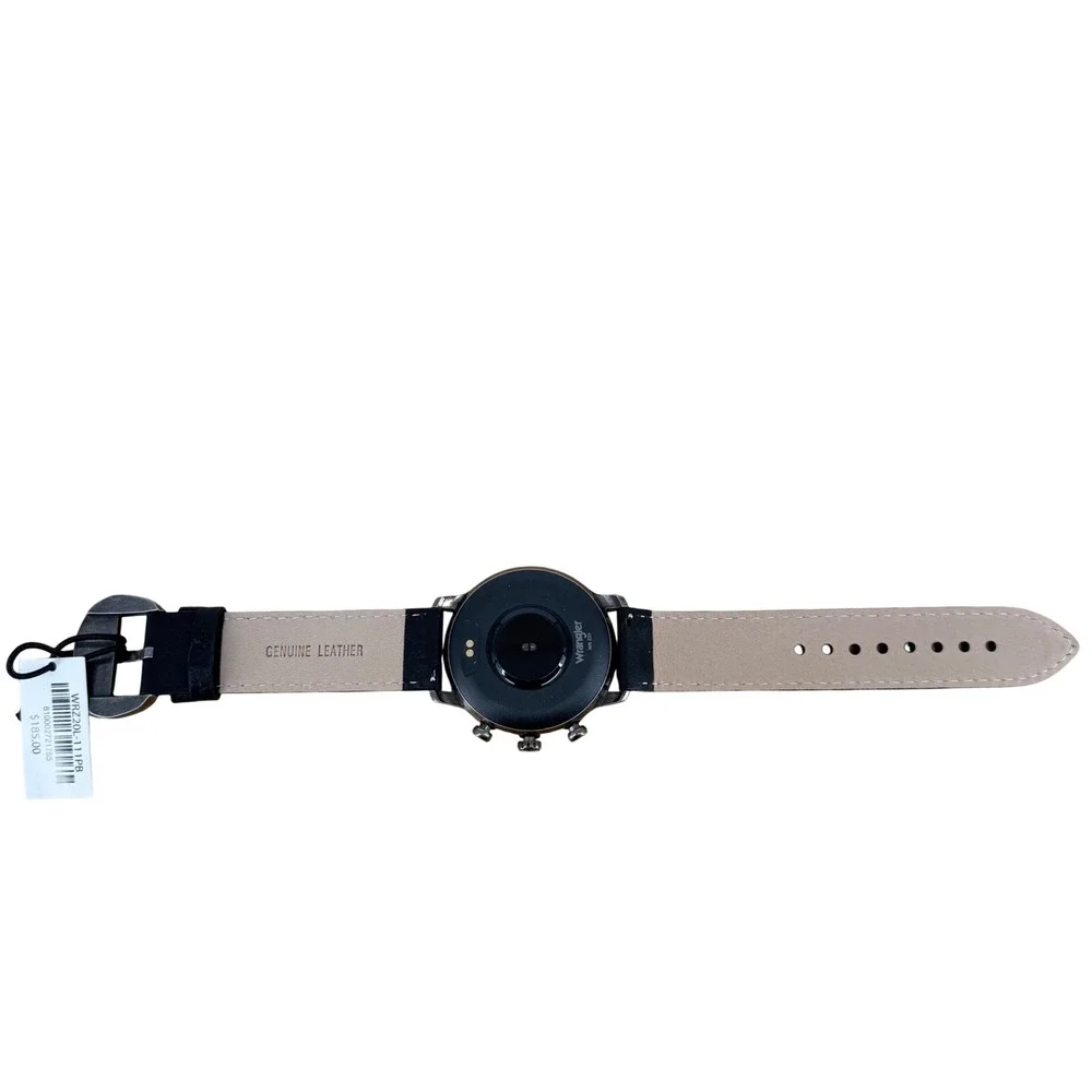 Wrangler WRZ20 Series Smartwatch Black Leather Strap WRZ20L-111PB New in Box
